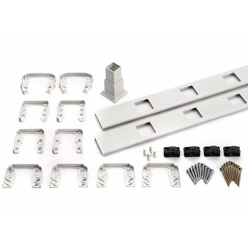 TREX TRANSCENDS WHITE 8' STAIR
INFILL SQ. BALUSTER KIT - Jamesburg