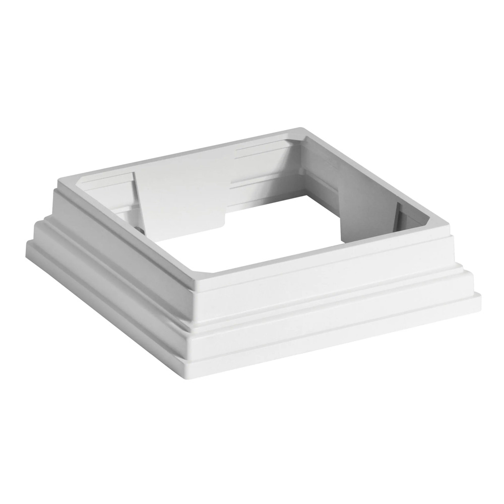 TREX TRANSCENDS 4"X4" WHITE POST
SKIRT - Jamesburg