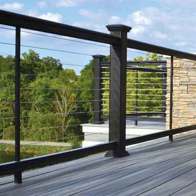 VINYL / COMPOSITE RAIL SYSTEMS - Jamesburg