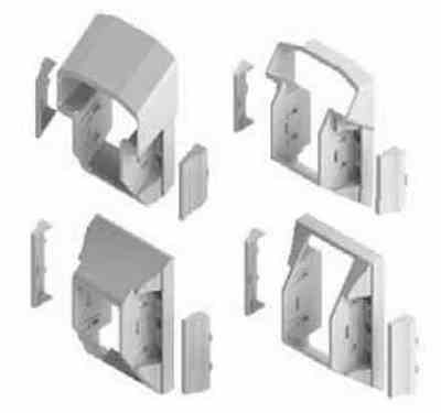 Finyl Line™ TTOP STAIR BRACKET
KIT (2 TOP & 2 BOTTOM)-WHITE - Jamesburg