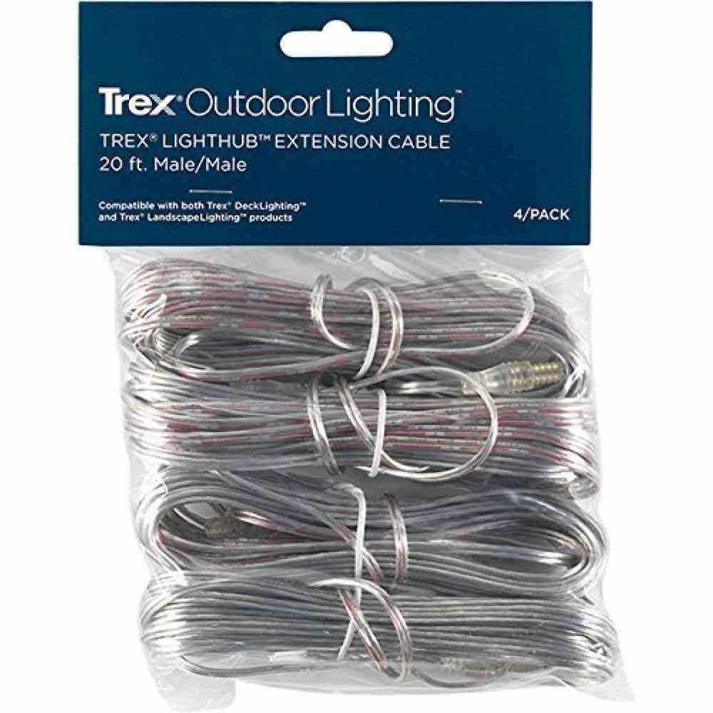 Main 1 - TREX 20' MALE WIRE 4 PACK -