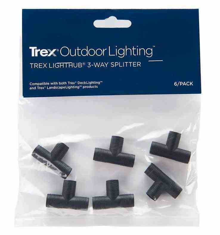 Main 1 - TREX 3 WAY SPLITTER 6 PACK -