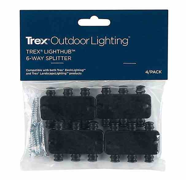 Main 1 - TREX 6 WAY SPLITTER 4 PACK -