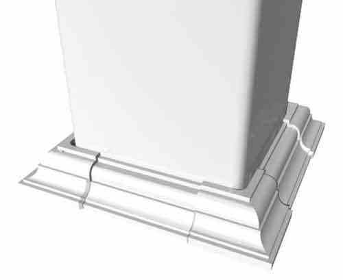 Main 1 - 5X5 4PC. TRIM FOR RDI PORCH
COLUMN -