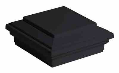 TREX TRANSCENDS 4"X4 FLAT POST
CAP BLACK - Jamesburg